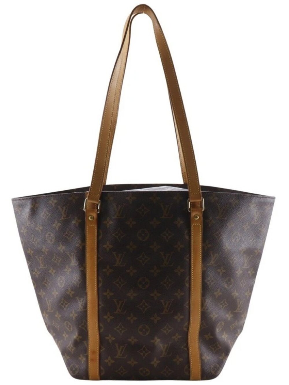 LOUIS VUITTON Sac shopping Tote Bag M51108 Brown Monogram canvas Women